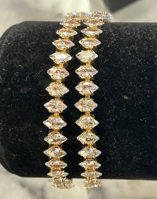 Gold Tennis Bracelet