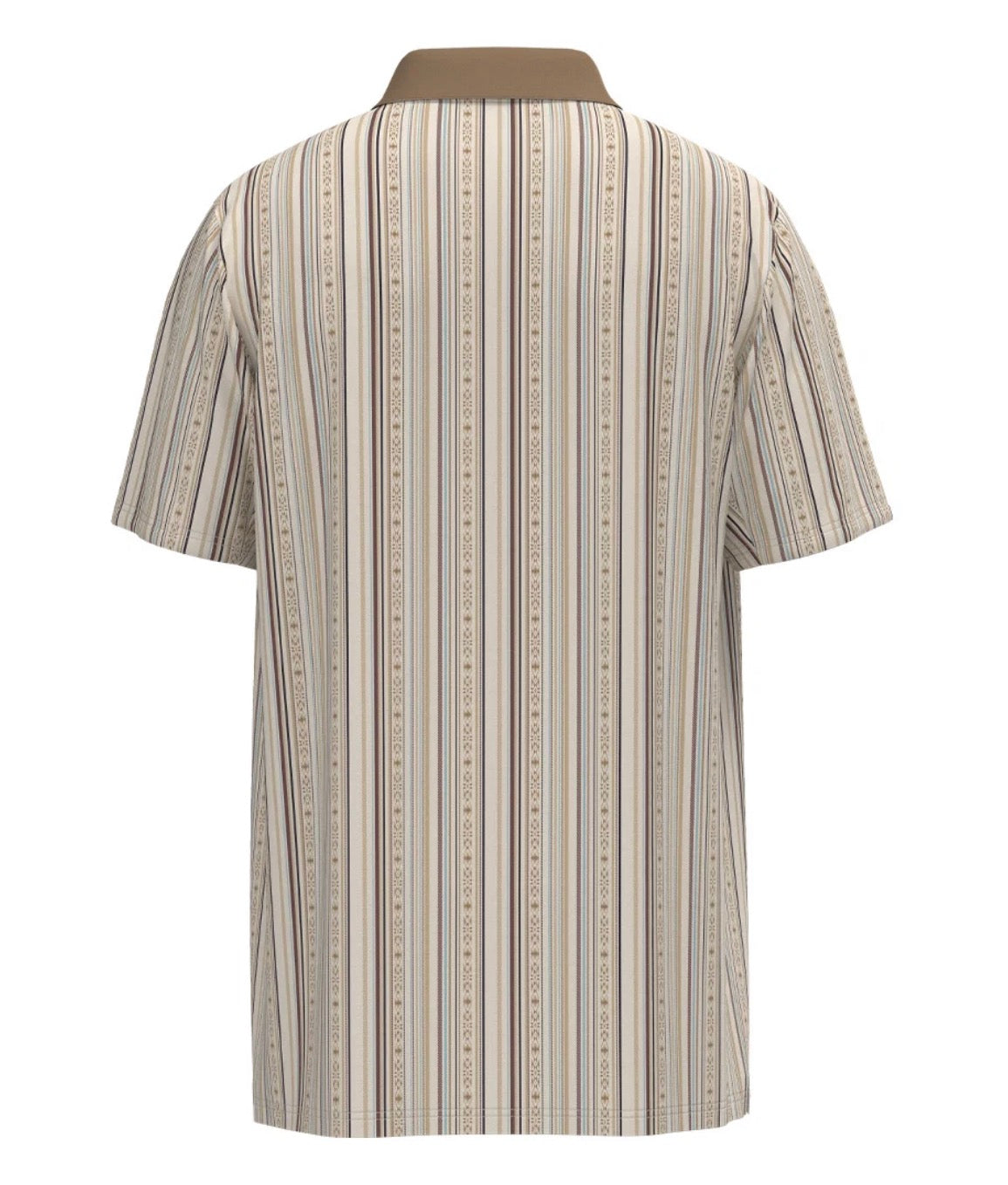 Men’s Whitecap Grey Cream Polo Multicolor