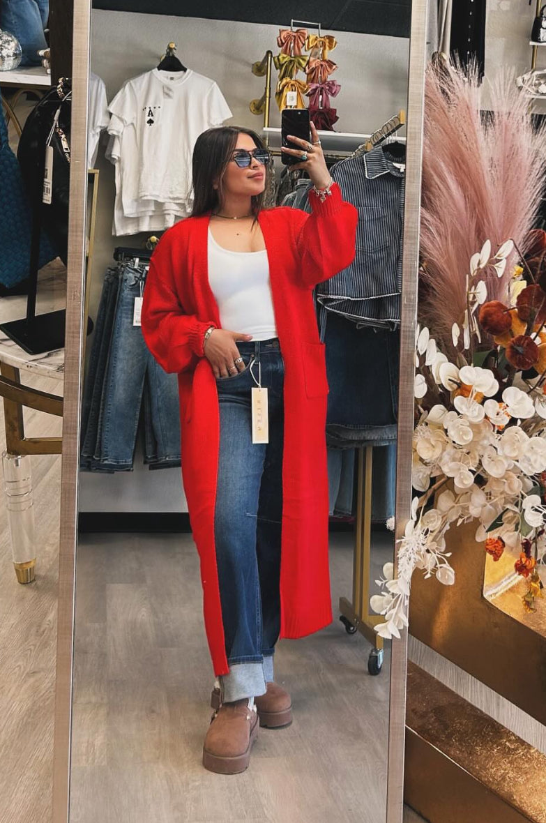 Red Duster Cardigan