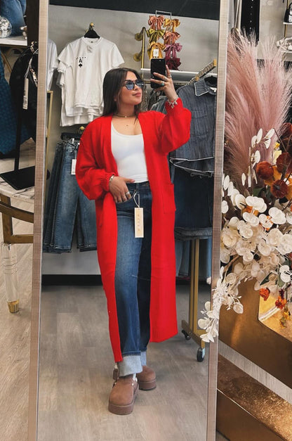 Red Duster Cardigan