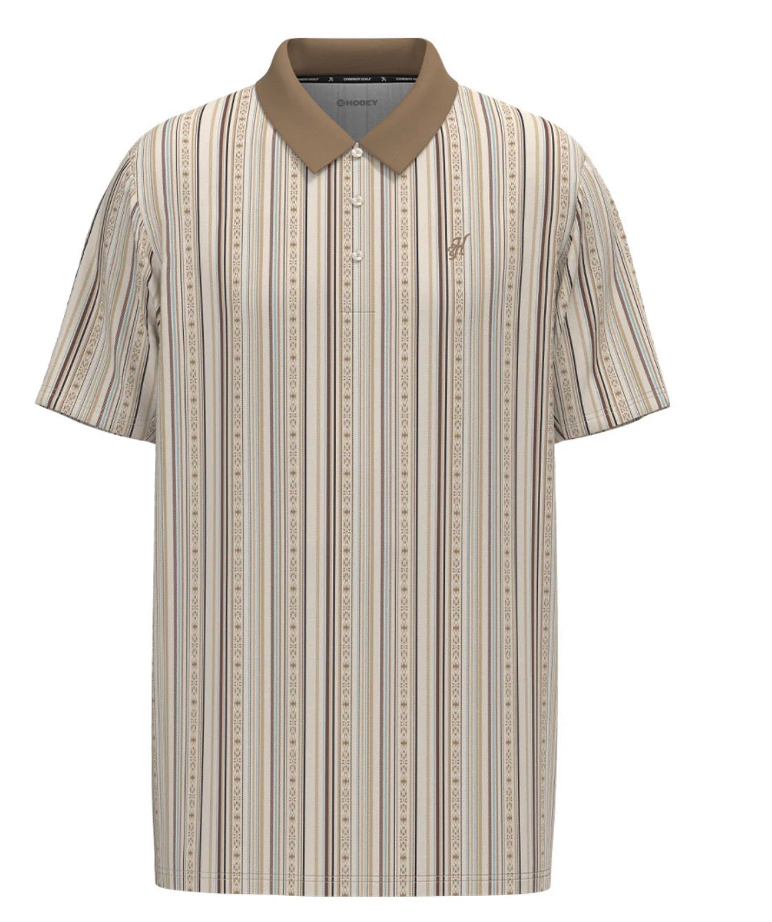 Men’s Whitecap Grey Cream Polo Multicolor