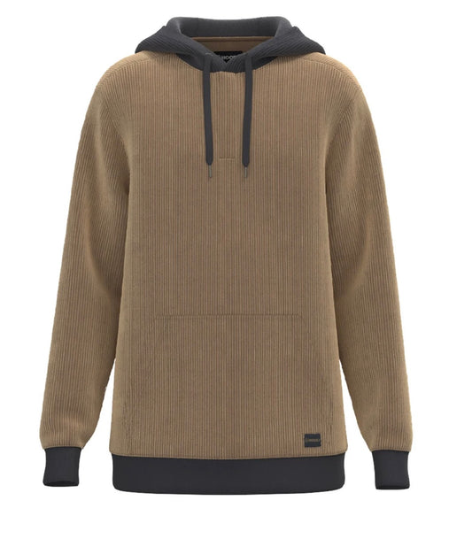 Men’s Corduroy Brown Hoodie