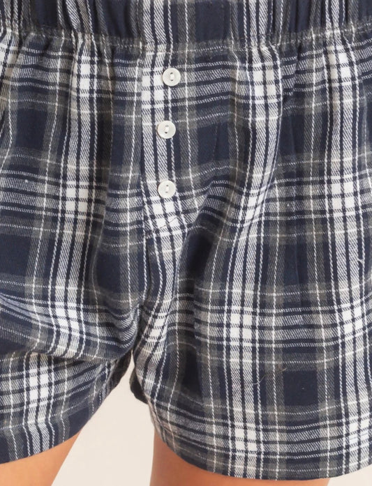 Cozy Season Plaid Shorts