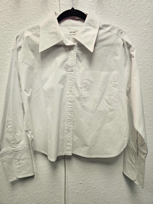 Contemporary Button-Up Top