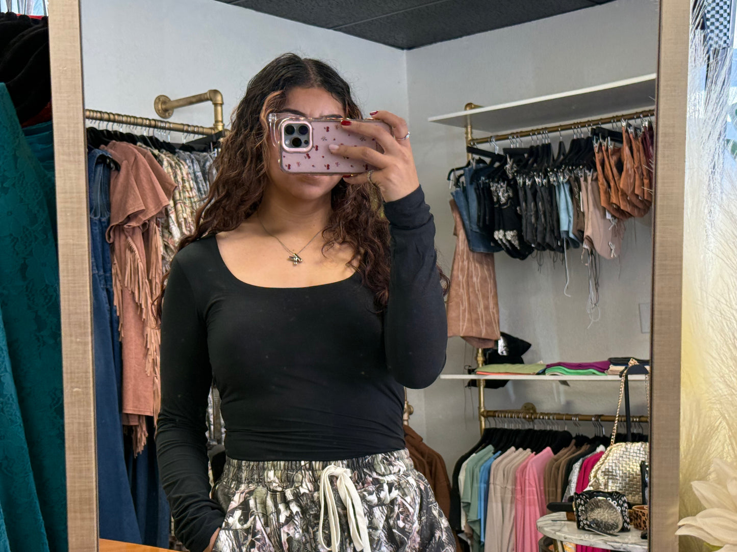 Jersey Long Sleeve Top