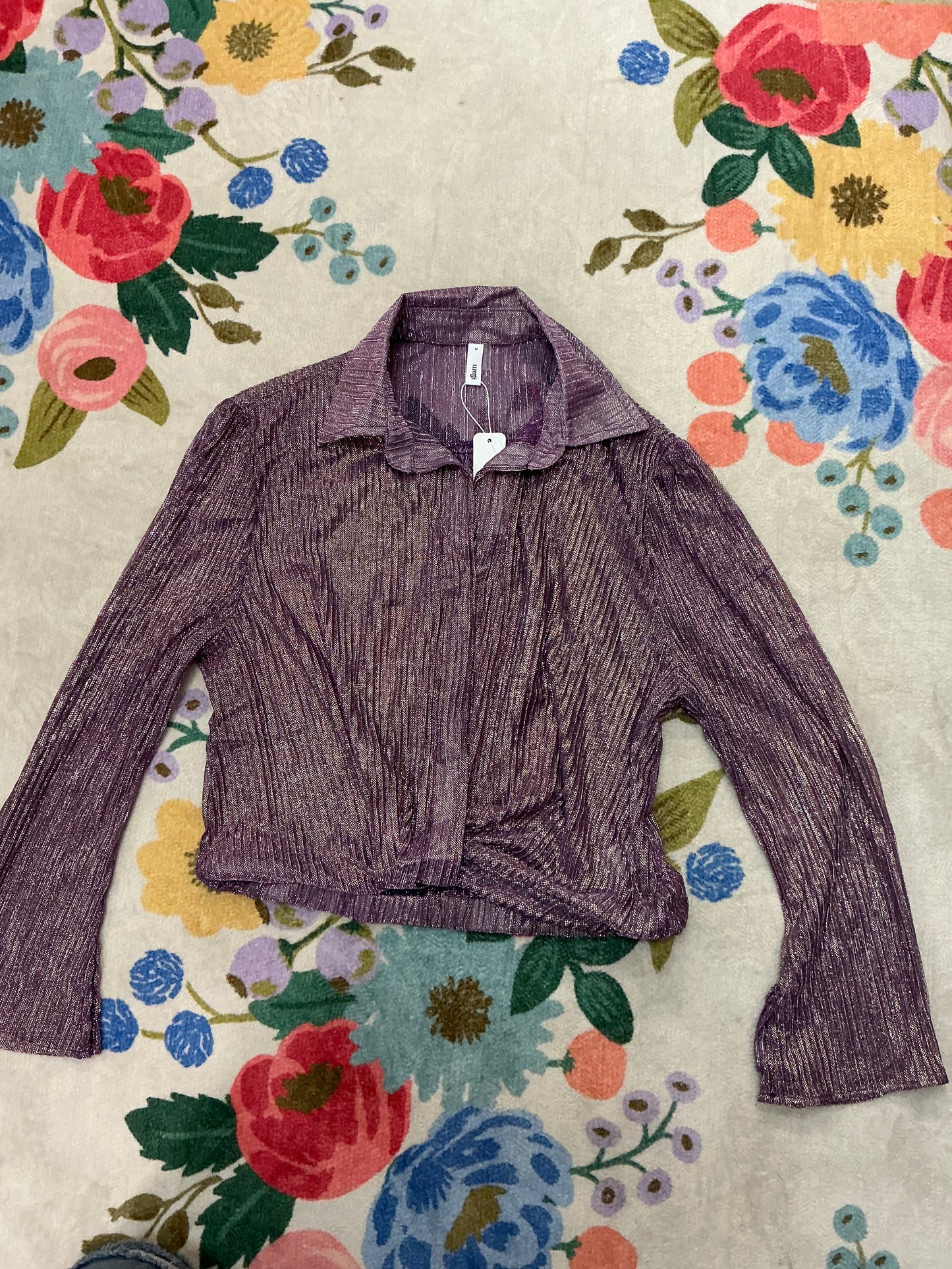 Purple moon top