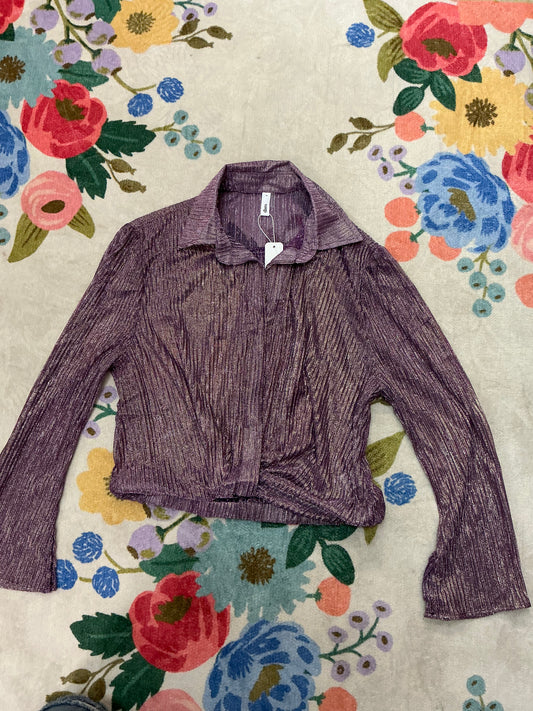 Purple moon top