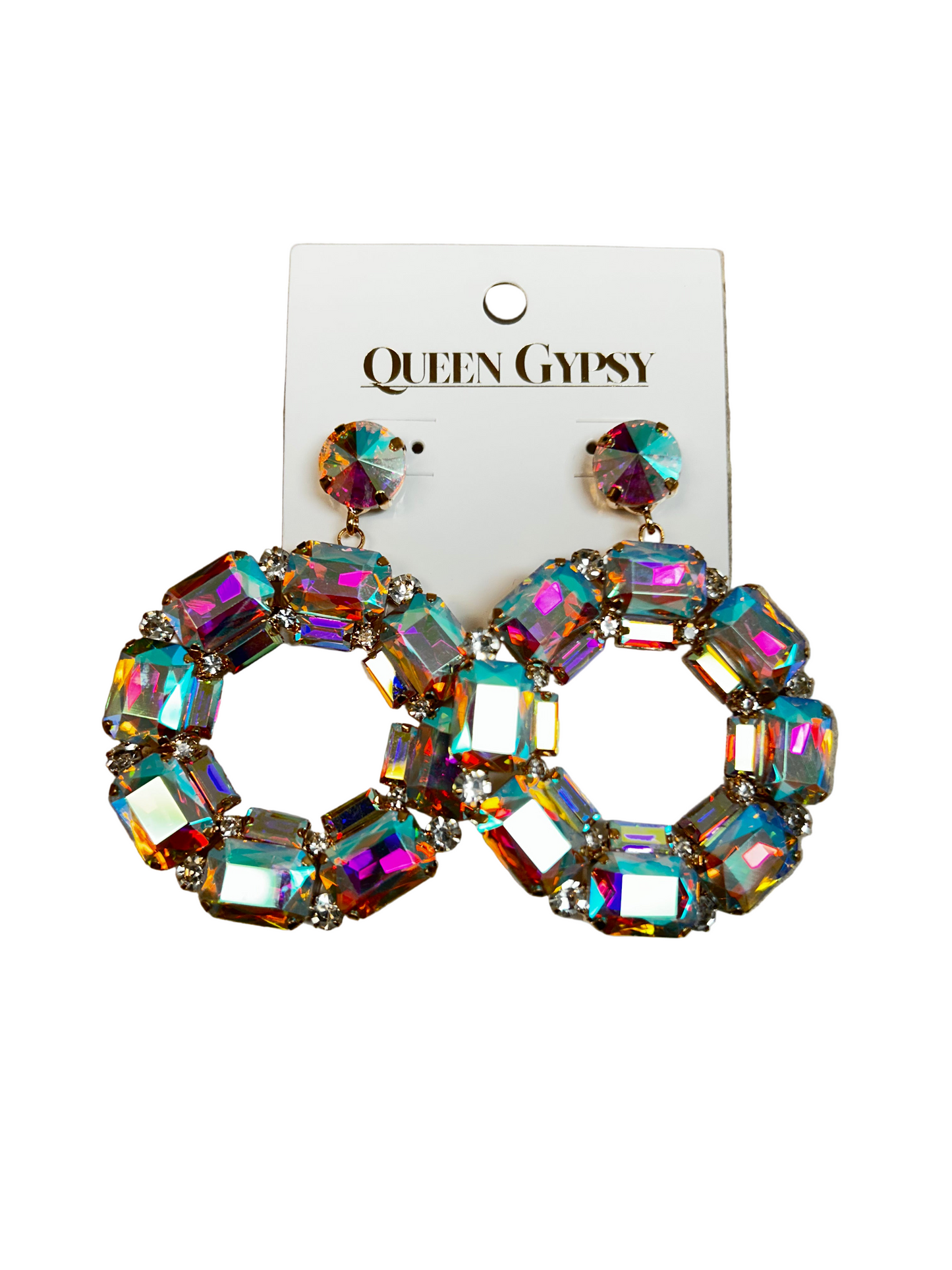 Queen earrings