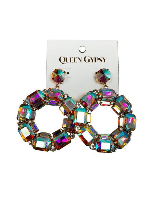 Queen earrings