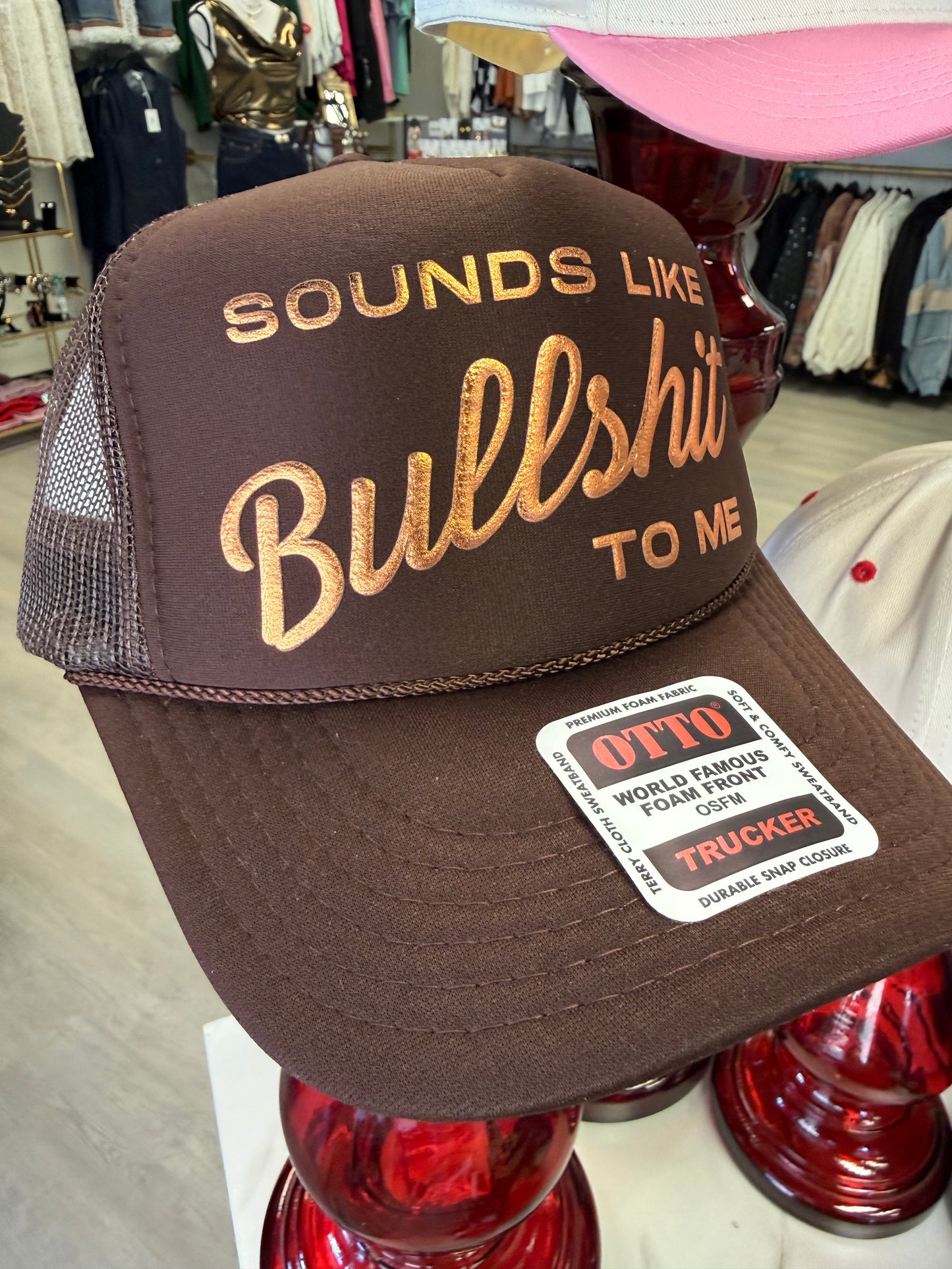 Sounds like BS trucker hat