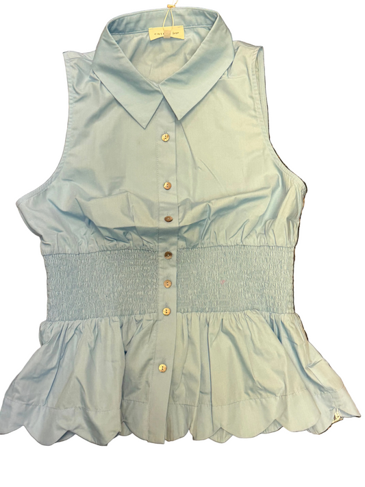 Sky button up top