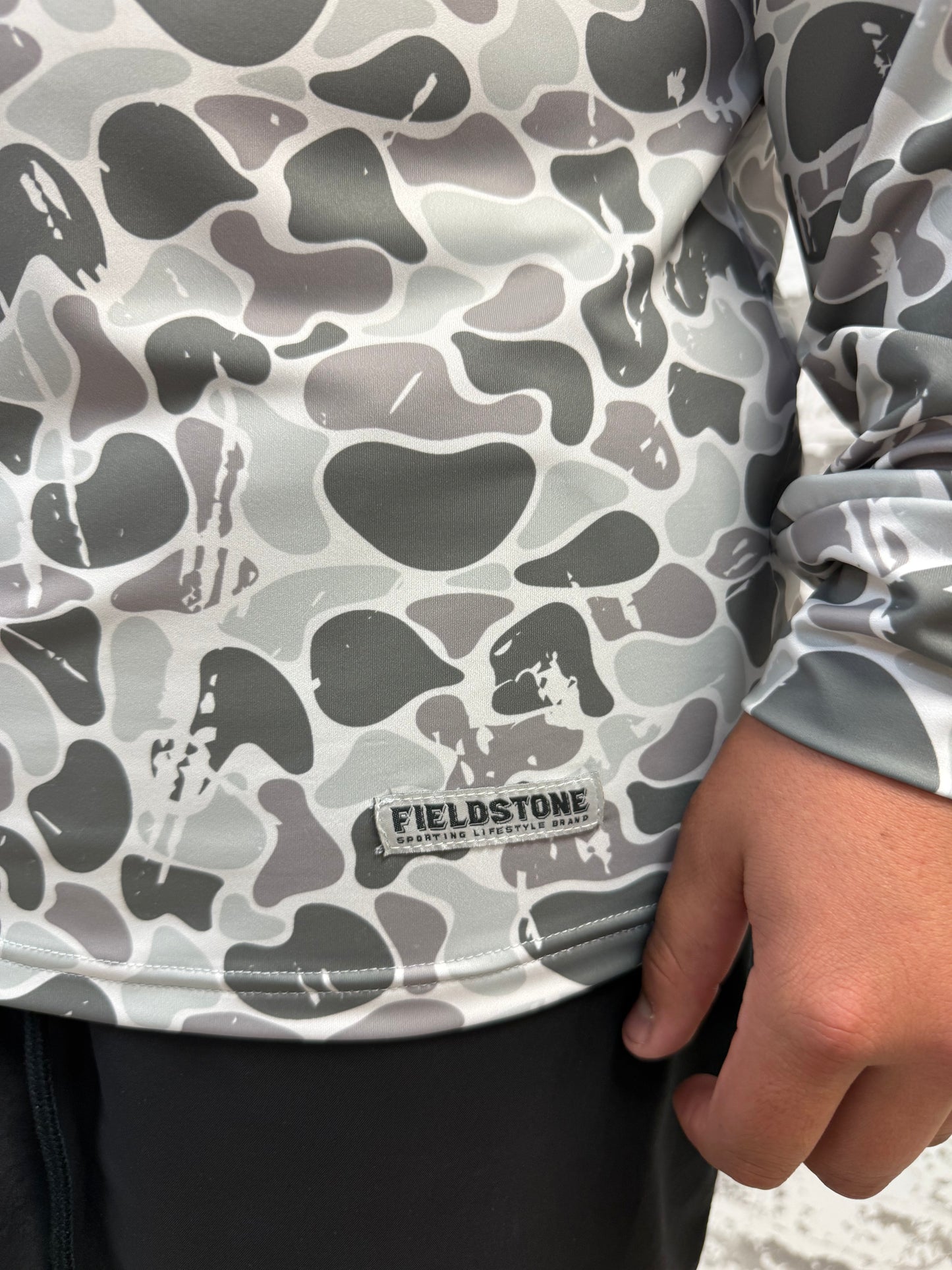 Snow Camo Performance Hoodie