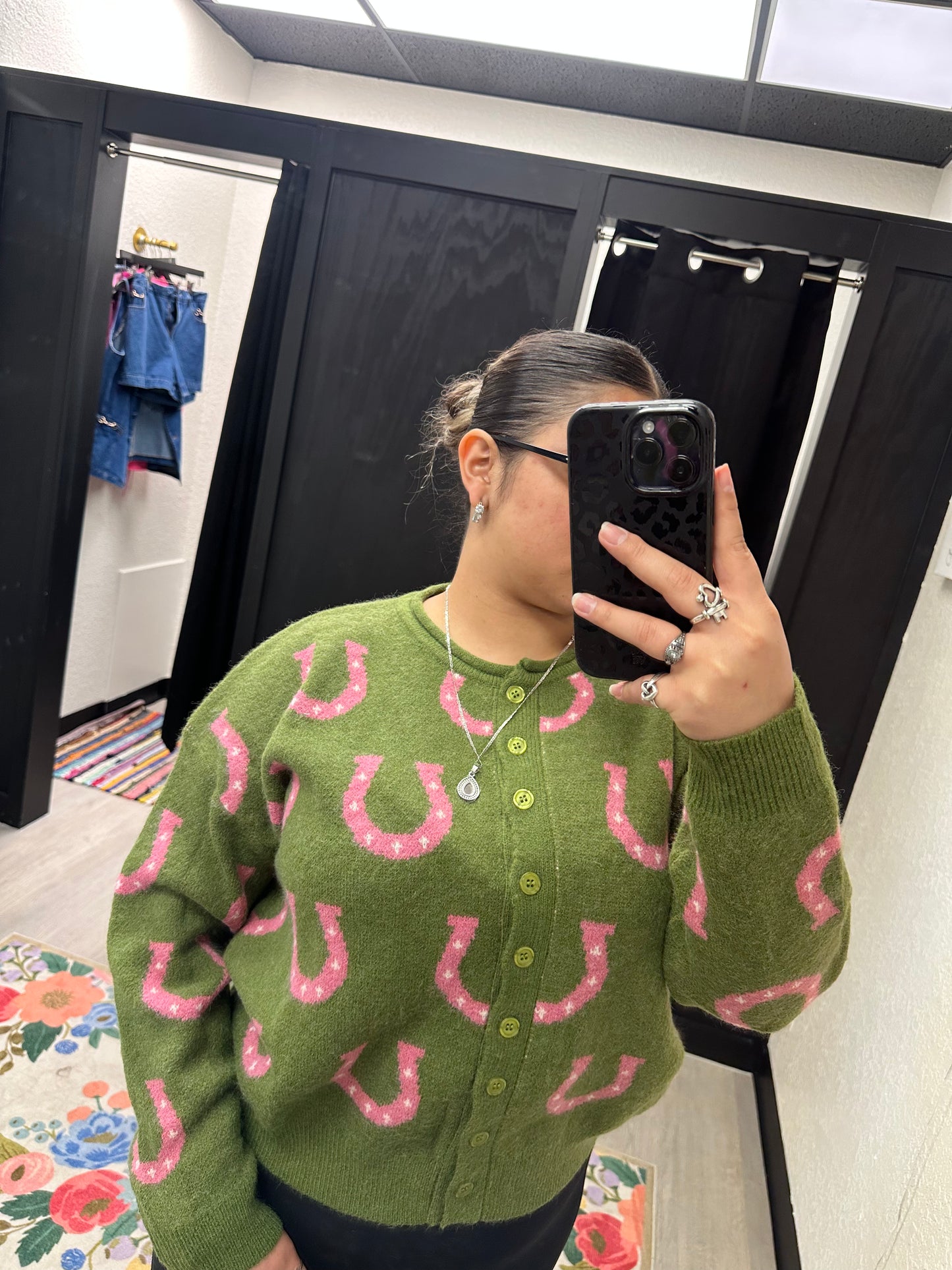 Janice Horseshoe Sweater