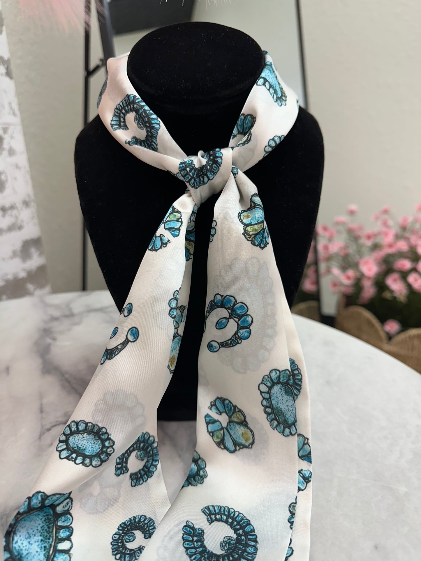 Turquoise Cowgirl Wild Rag