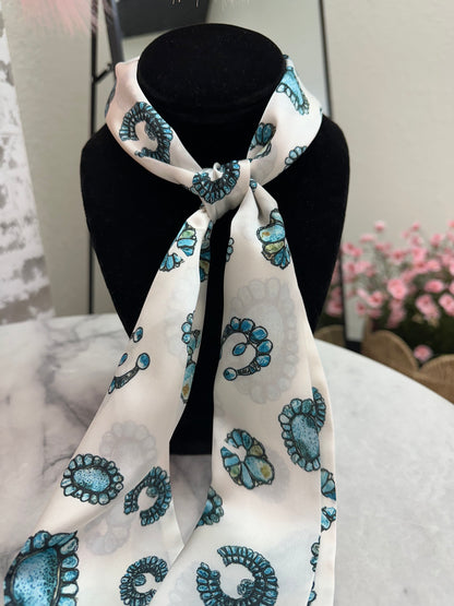 Turquoise Cowgirl Wild Rag