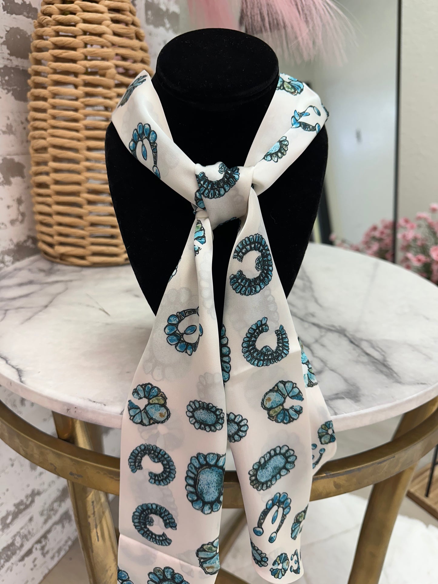 Turquoise Cowgirl Wild Rag