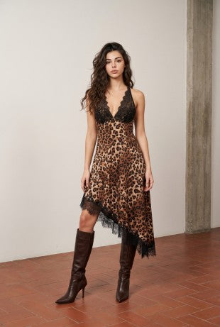 After Dark Leopard Dress