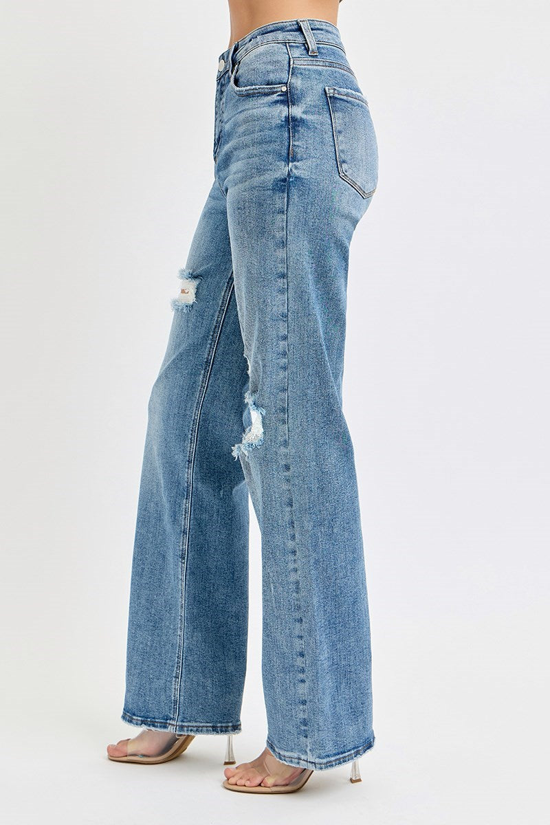 Tailgate High Rise Wide Leg Jean