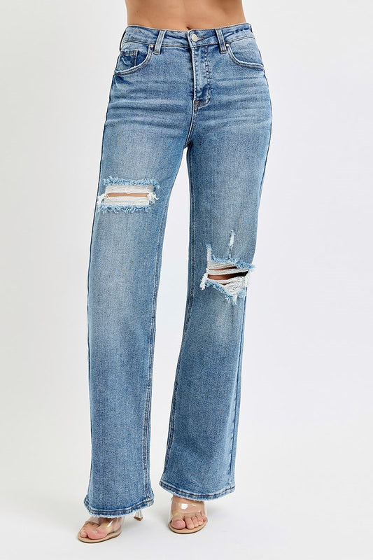 Tailgate High Rise Wide Leg Jean