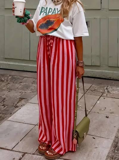 Karl Vertical Stripe Pants