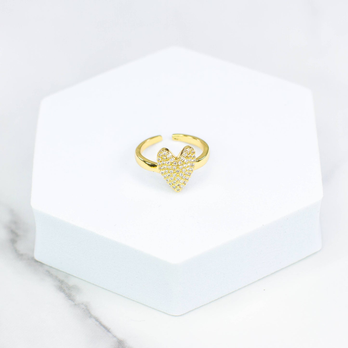 Heart Adjustable Ring