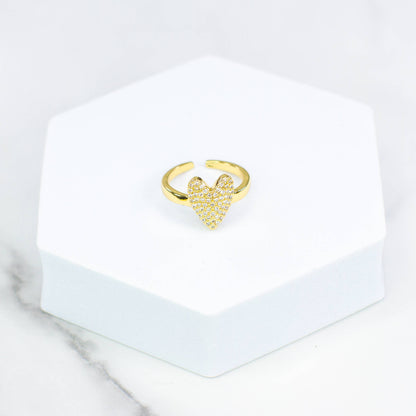 Heart Adjustable Ring