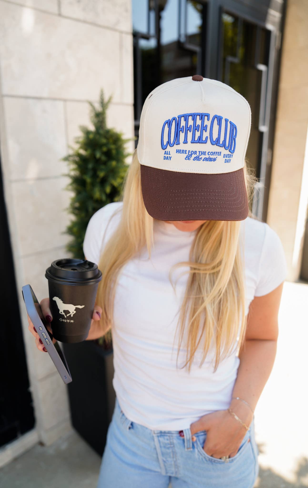 Coffee Club Trucker Hat