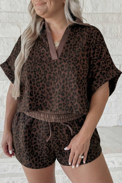 Leonor top and shorts set