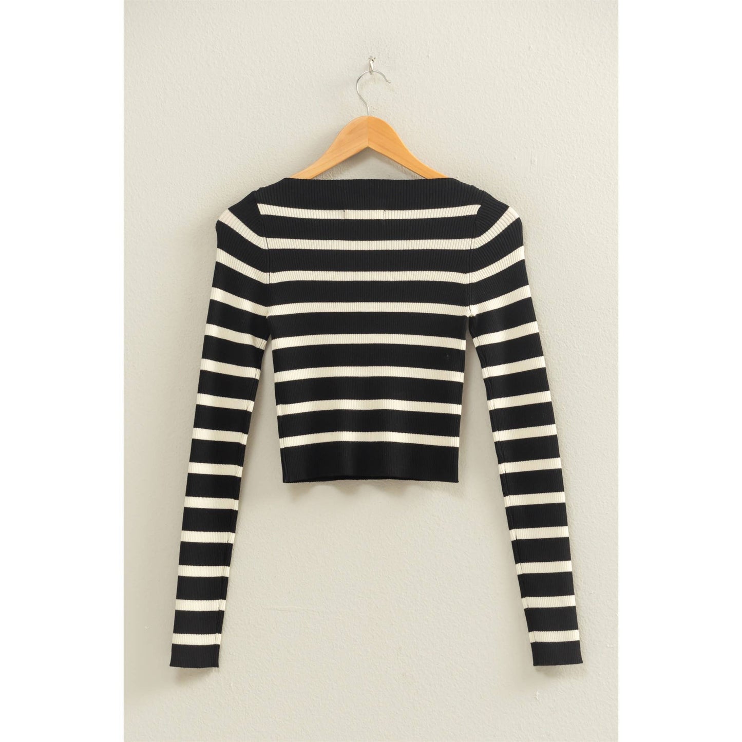 New York Long Sleeve Knit Top