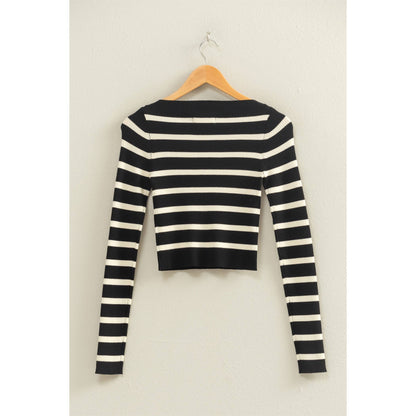 New York Long Sleeve Knit Top