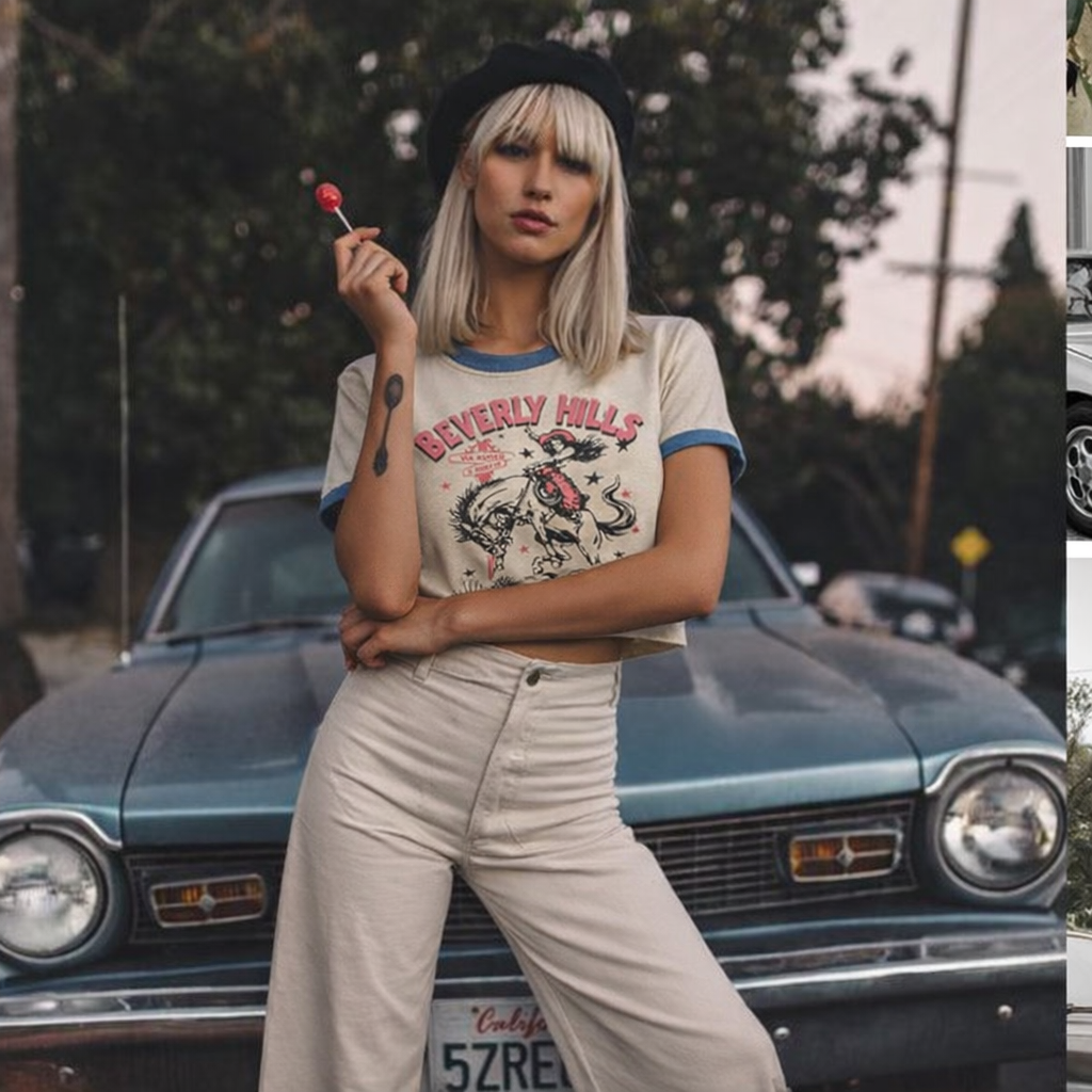 Beverly Hills Pony Club Crop Tee