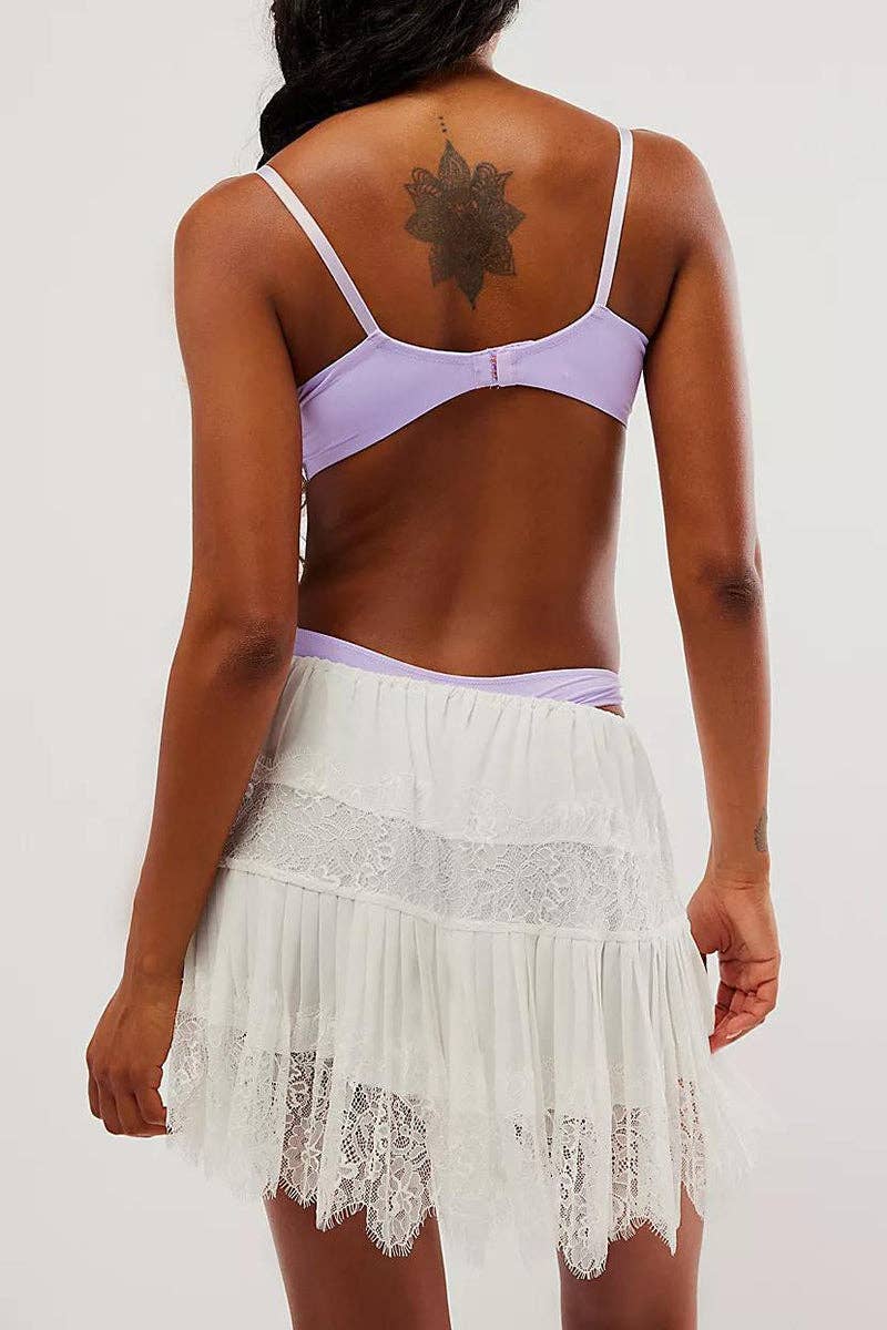 Lacey Mini Skirt