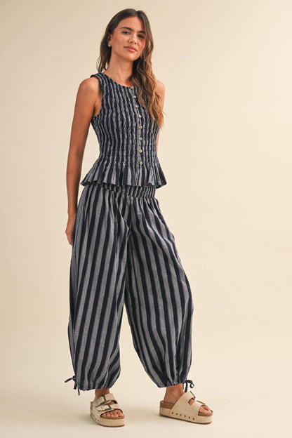 SMOCKED RUFFLE SET