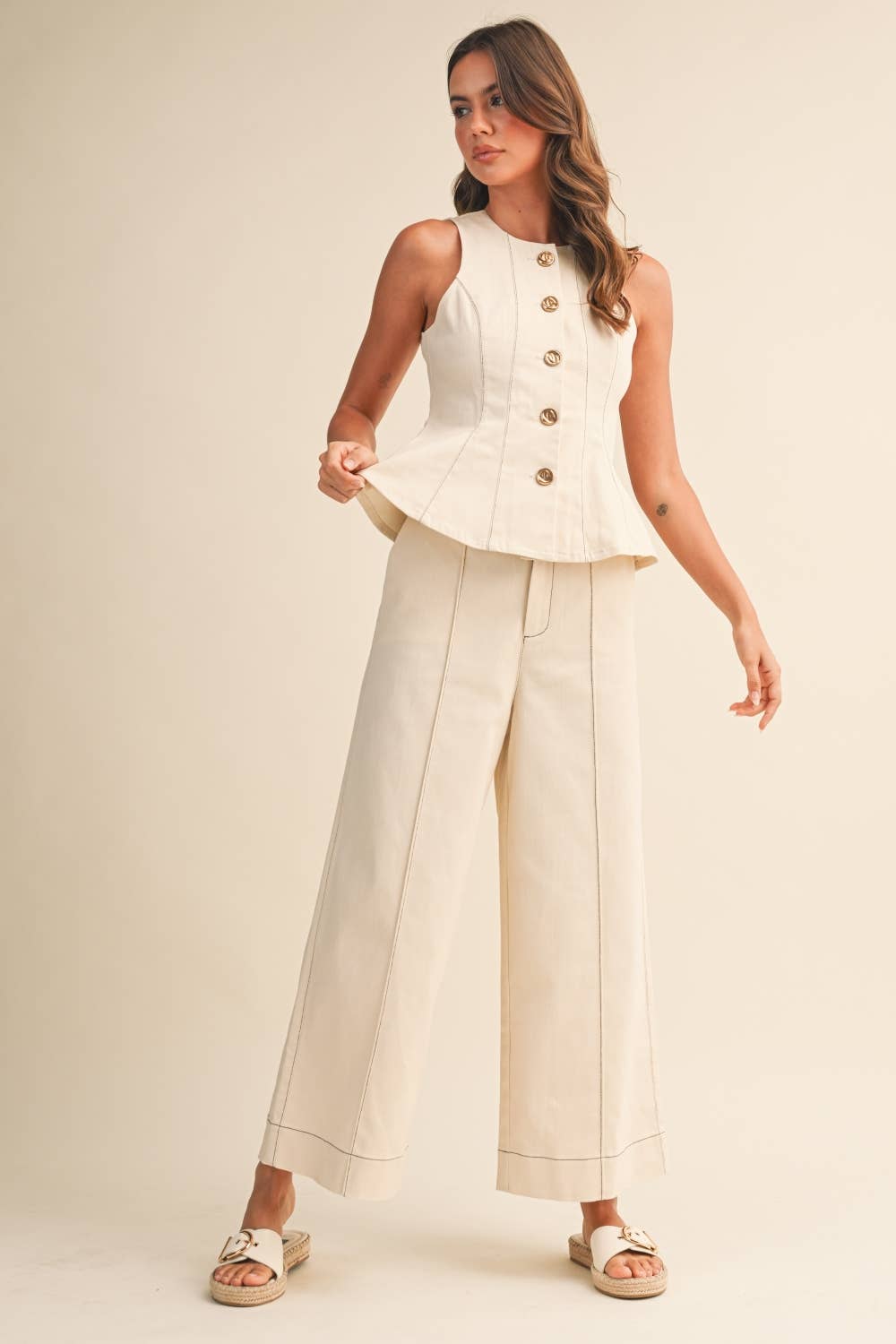 KATY VEST AND PANTS SET