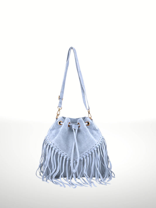 Emanuela Suede Leather Bag