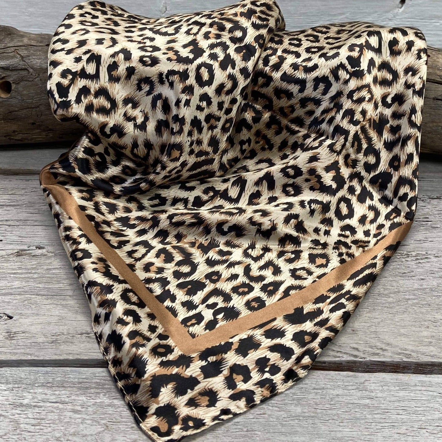 Lonely Leopard Wild Rag