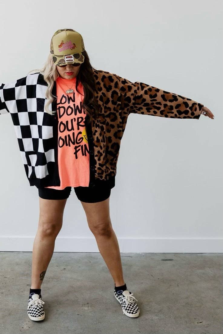 Rebel Split Cardigan