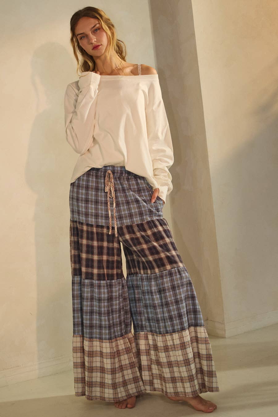 Patchwork Pants