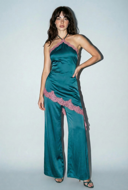 Karely Halter Jumpsuit