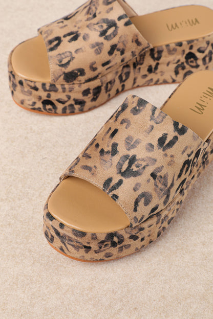 Leopard Harbor Sandals