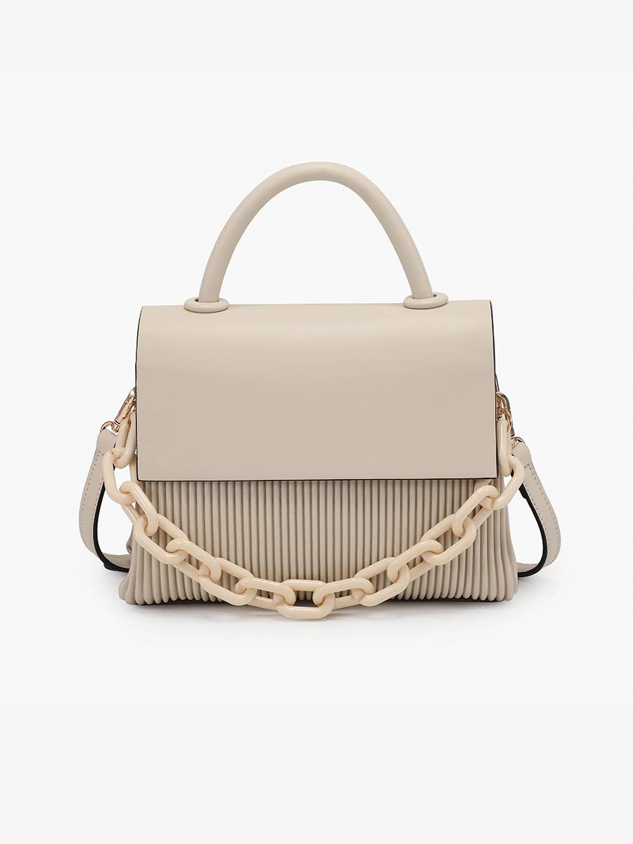 Anne Pleated Crossbody