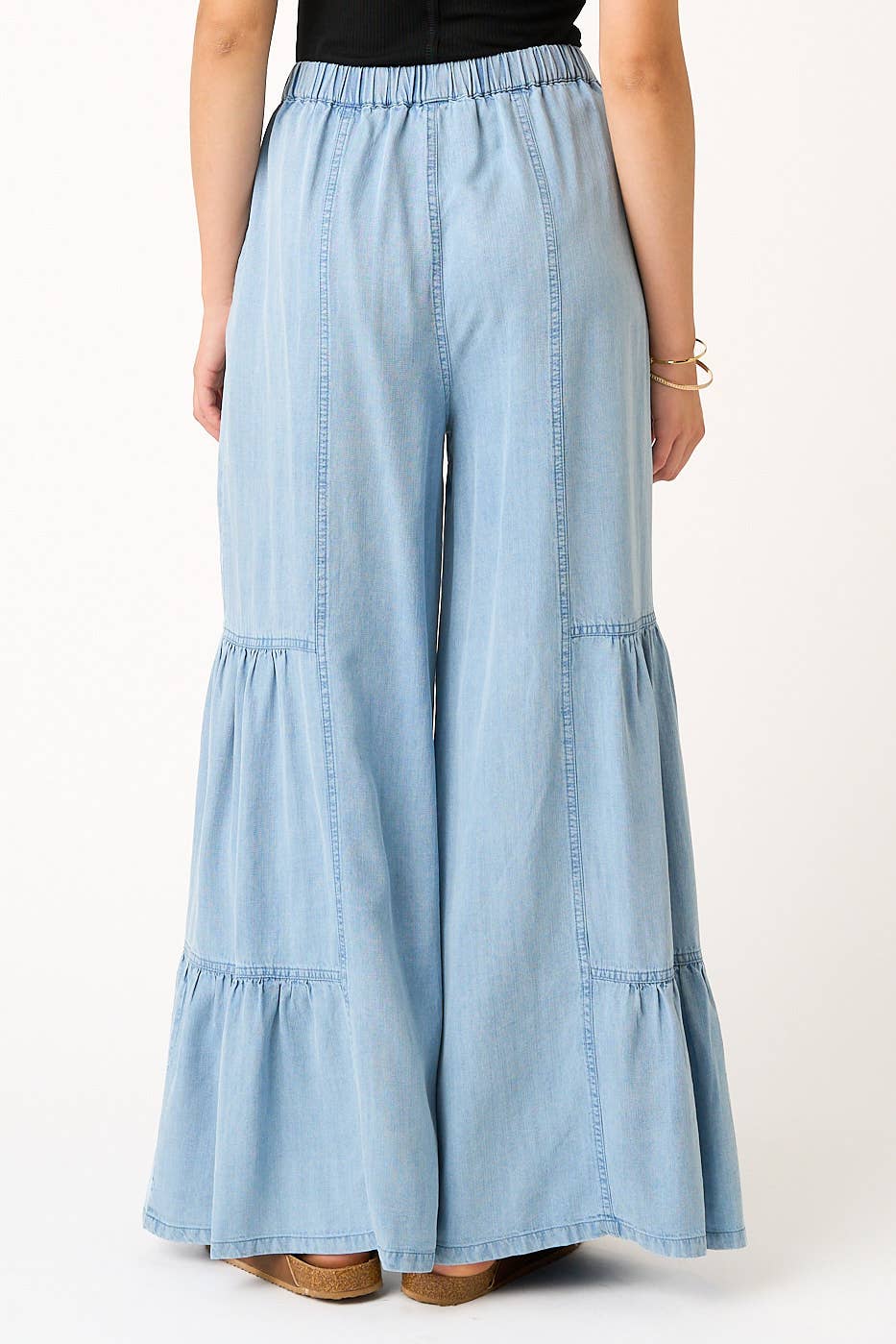 CHAMBRAY PANTS