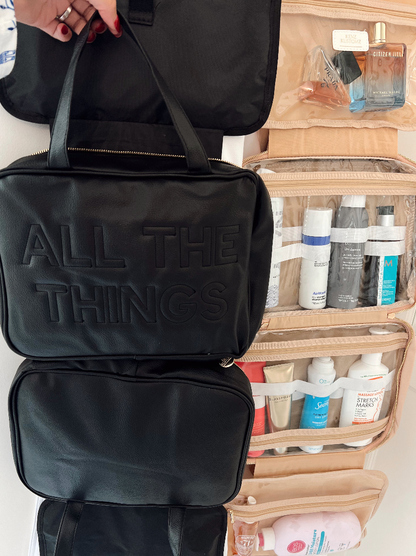 All The Things- Leather Hanging Bag