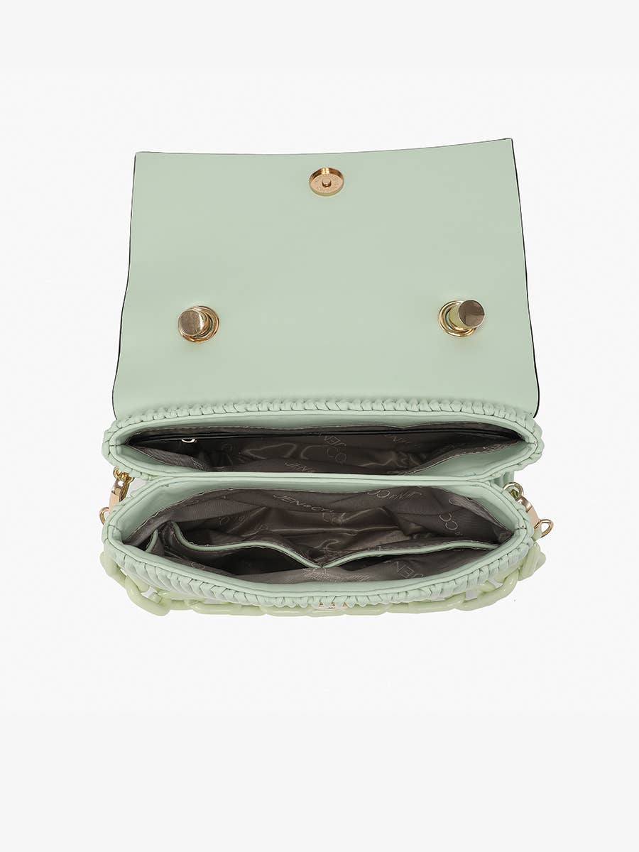 Anne Pleated Crossbody