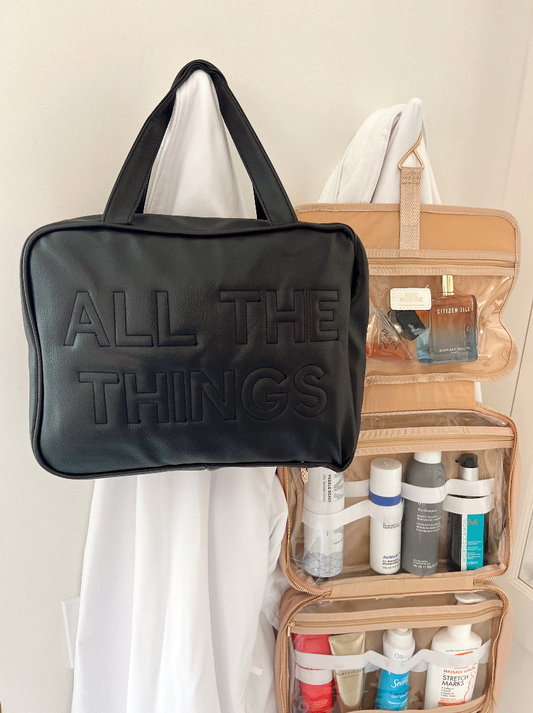 All The Things- Leather Hanging Bag