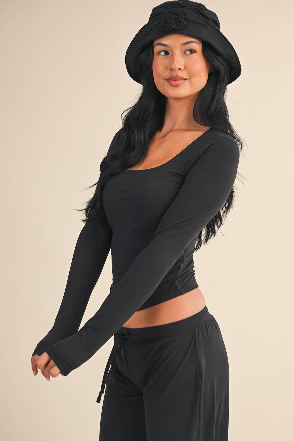 Jersey Long Sleeve Top