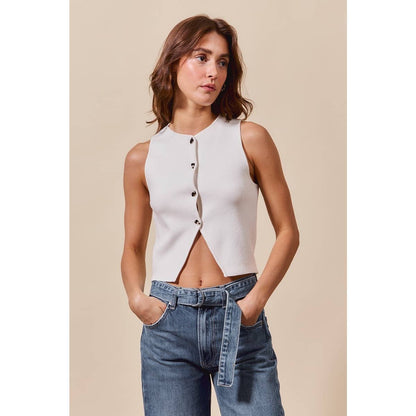 Blanca Crop Vest Top