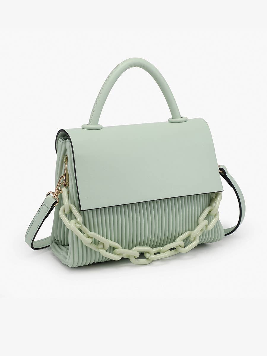 Anne Pleated Crossbody