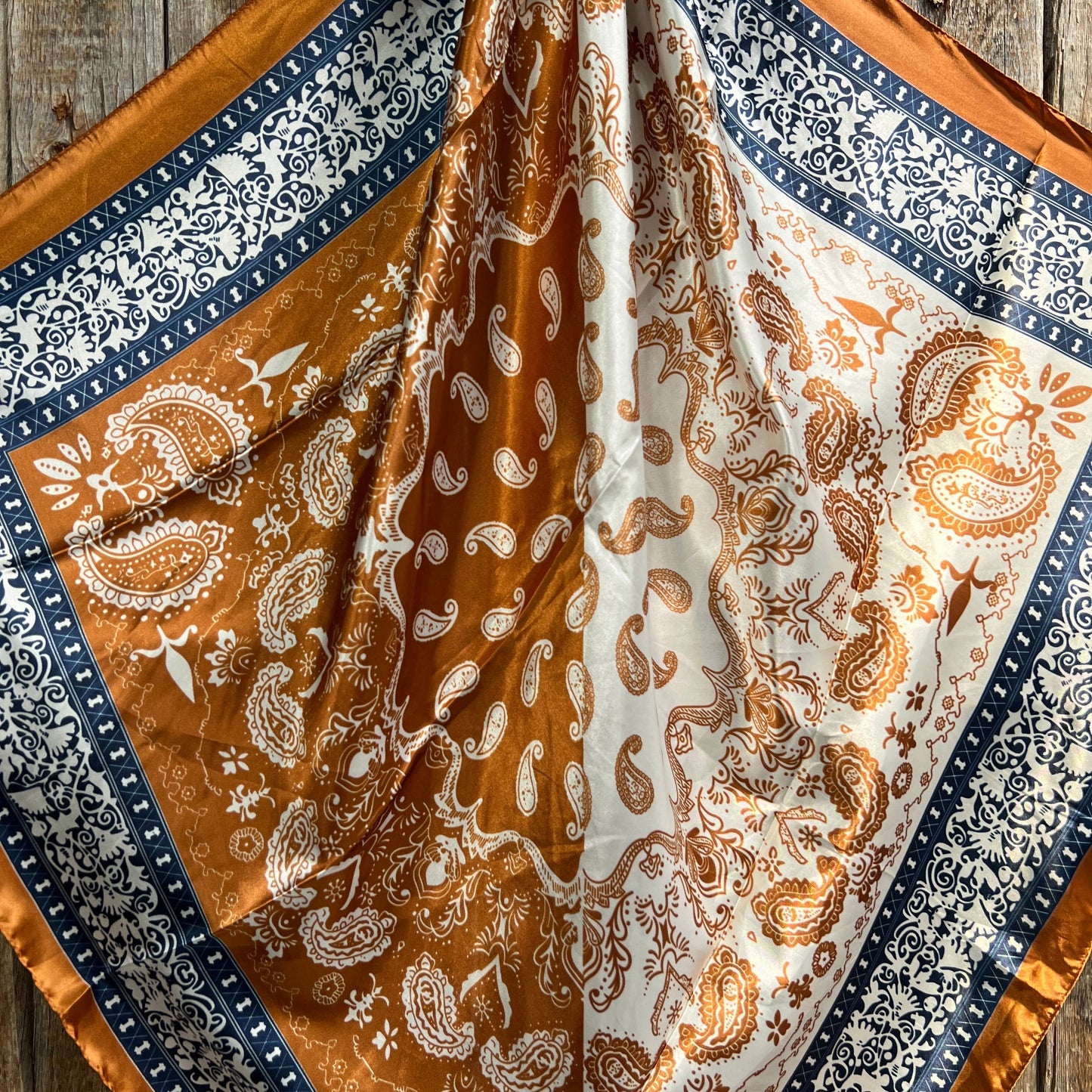 Spring Paisley Wild Rag