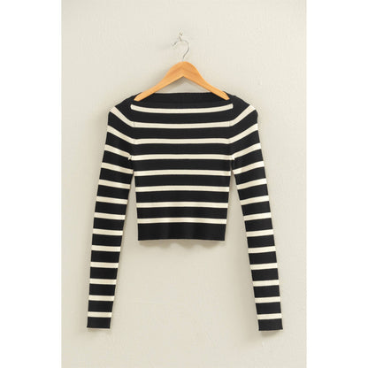 New York Long Sleeve Knit Top